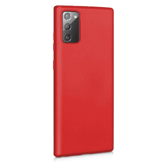 Samsung Galaxy Note 20 Kılıf CaseUp Matte Surface Kırmızı 2